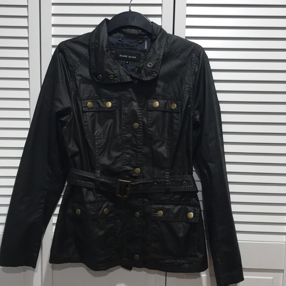 Black Rivet Stylish Jacket